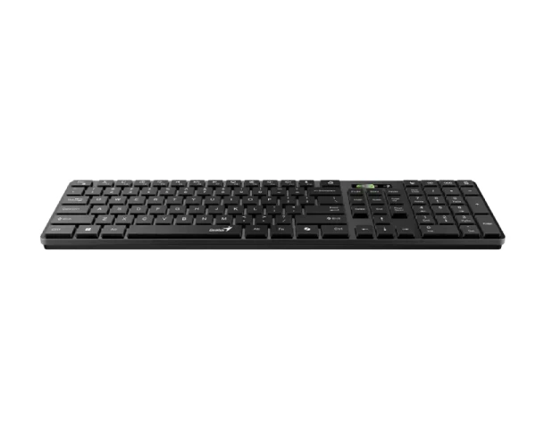 GENIUS SlimStar 7250BT, AI, crna US wireless tastatura