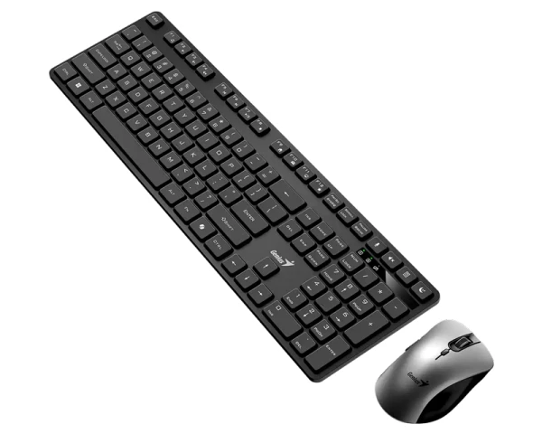 GENIUS KM-8216S Wireless USB US wireless crna tastatura i miš 