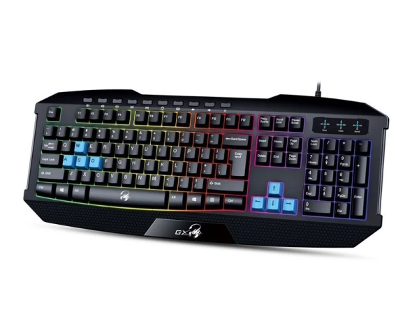 GENIUS K215 Scorpion Gaming USB YU crna tastatura 
