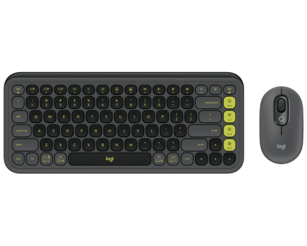 LOGITECH POP Icon Combo US tastatura graphite 