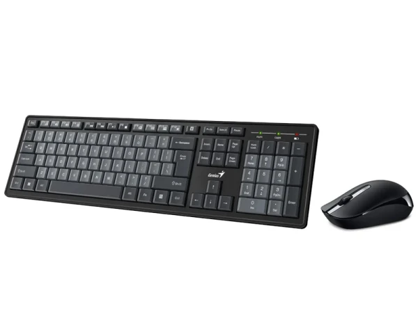 GENIUS Smart KM-8200 Wireless USB YU crna tastatura + miš