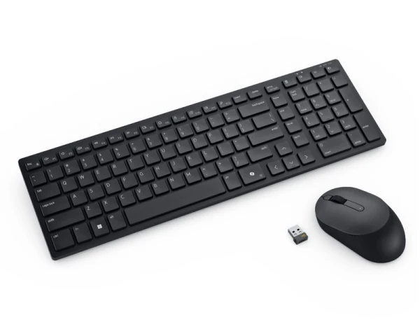 DELL KM555 Pro Compact Silent US tastatura + miš crna 