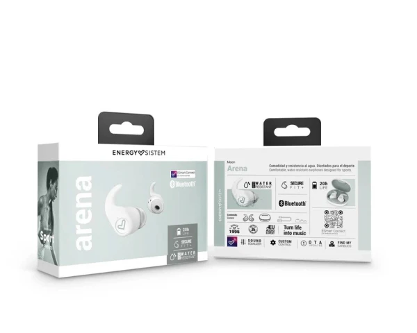 ENERGY SISTEM Moon Arena Sports wireless - Bežične slušalice bele (M45566) 