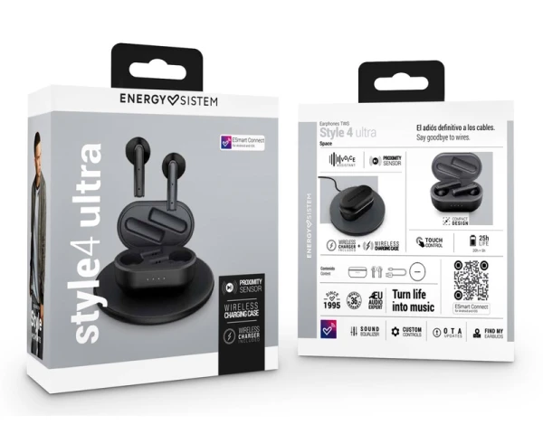 ENERGY SISTEM Style 4 Ultra Space True Wireless slušalice crne (M45346) 