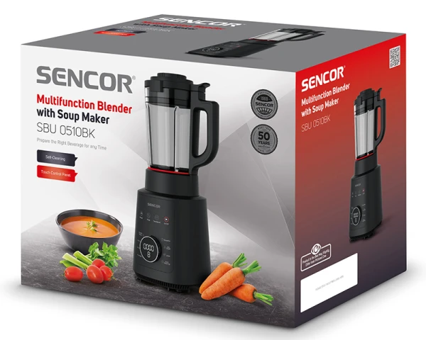 SENCOR SBU 0510BK Multifunkcijski blender sa funkcijom kuvanja 
