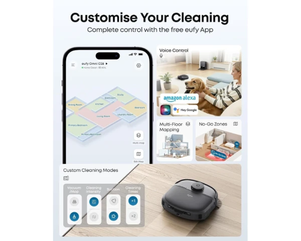 ANKER Eufy Omni C28 Robot Usisivač crni 