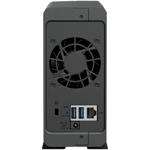 Synology DiskStation DS124 1-Bay NAS, CPU 4-core 1.7 GHz, 1 GB DDR4, 1 x 1Gbe LAN, 2 x USB 3.2 ( DS124 ) 