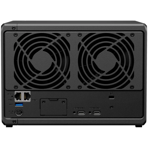 Synology DiskStation DS1525+ Tower, 5-Bays 3.5 SATA HDDSSD, 2 x M.2 2280 NVMe SSD slot, CPU AMD Ryzen V1500B 4-core 2.2 GHz, 8 GB DDR4 ECC 
