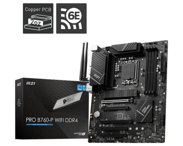 MSI PRO B760-P WIFI DDR4 matična ploča