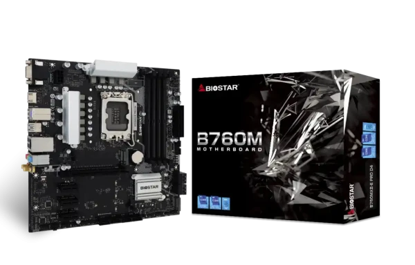 Matična ploča 1700  Biostar B760MX2-E Pro  D4 HDMI/DP/VGA/M.2