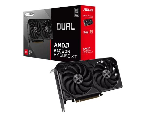 ASUS AMD Radeon RX 9060 XT 16GB 128bit DUAL-RX9060XT-16G grafička karta