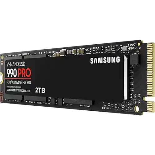 SSD M.2 NVME 2TB Samsung 990 Pro  MZ-V9P2T0BW 7450MBs/6900MBs